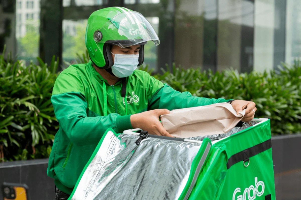 Đối tác giao hàng Grab trong hệ sinh thái dịch vụ