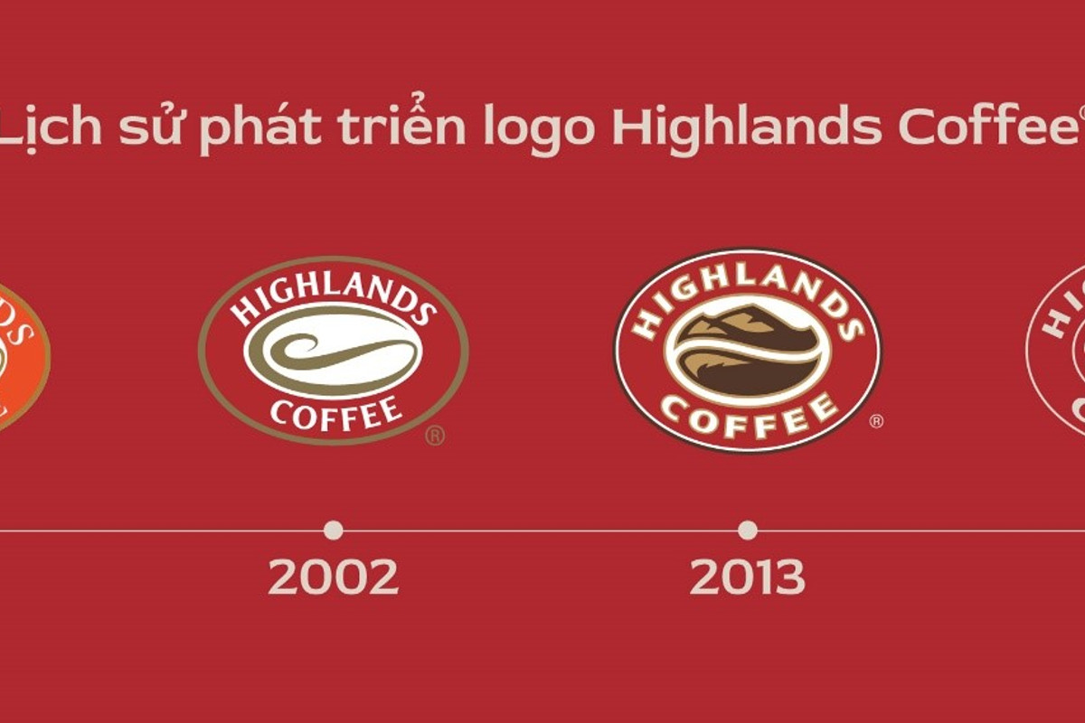 Nhận diện thương hiệu Highlands Coffee qua các giai đoạn