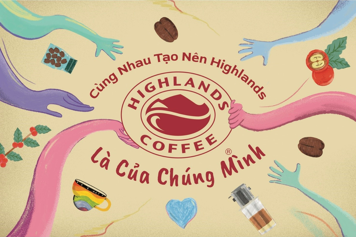 Thông điệp thương hiệu Highlands Coffee